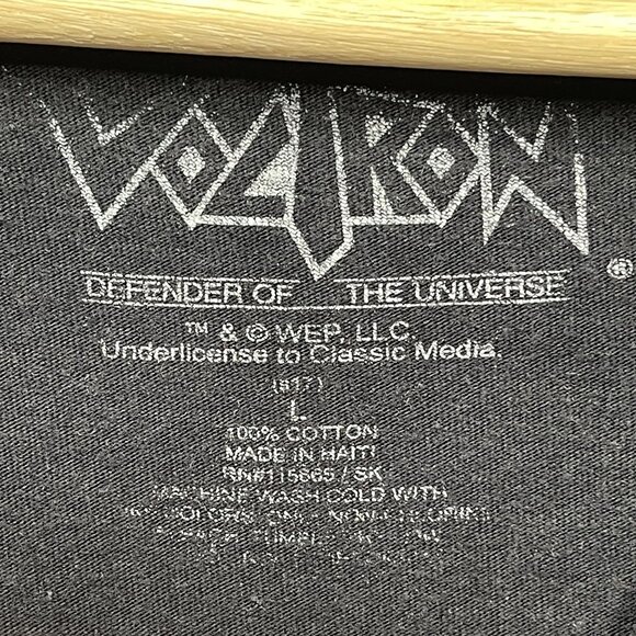 Voltron Defender Of The Universe Black Graphic T-Shirt L - Picture 3 of 5